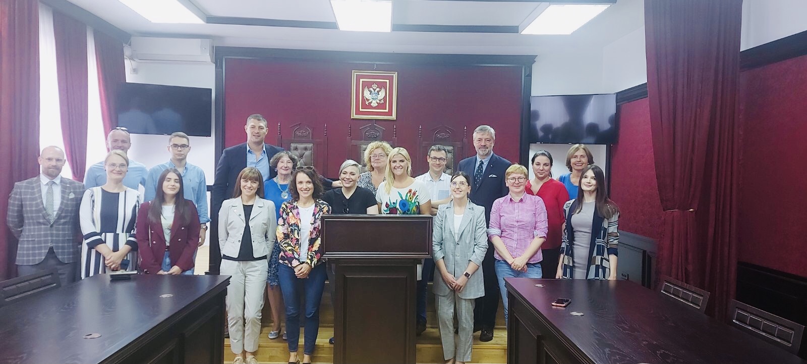 poland delegation visited law school clinics