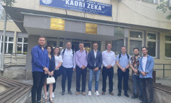 Delegation of Regents  University visited University of Gjilan